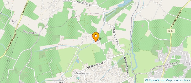 localisation de l'entreprise MONSIEUR MIGUEL NABAIS  MONTUSSAN