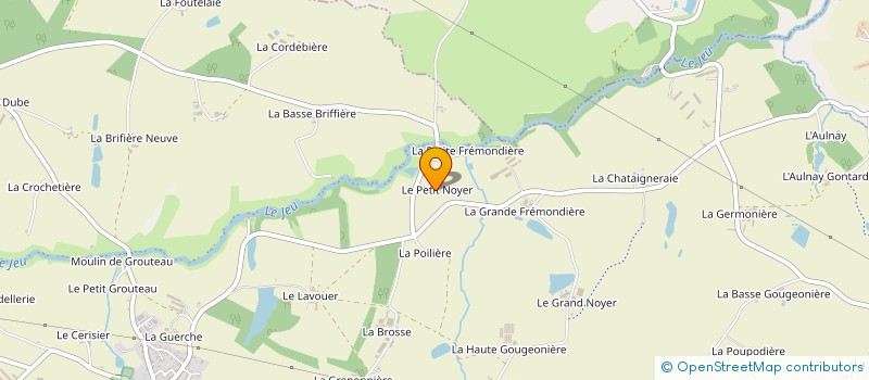 localisation de l'entreprise MONSIEUR MIGUEL NEAU  CHEMILLE-EN-ANJOU