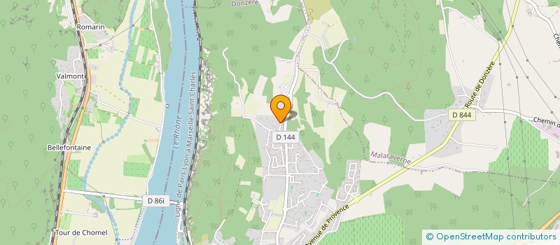 localisation de l'entreprise MONSIEUR MIGUEL NICOLAS  DONZERE