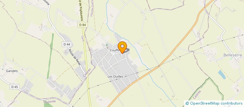 localisation de l'entreprise MONSIEUR MIGUEL NORDIN  REVEL