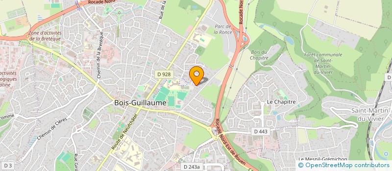 localisation de l'entreprise MONSIEUR MIGUEL OLIVEIRA DA SILVA à BOIS-GUILLAUME