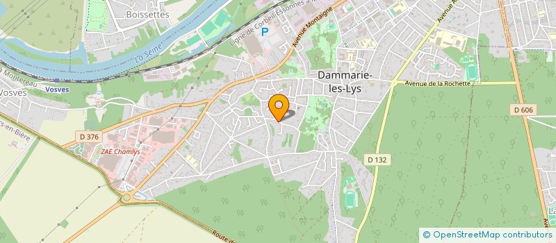 localisation de l'entreprise MONSIEUR MIGUEL PARDO  DAMMARIE-LES-LYS