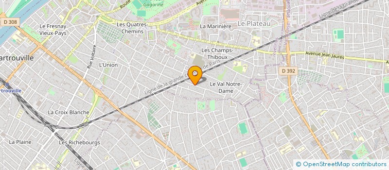 localisation de l'entreprise MONSIEUR MIGUEL PEIXOTO à SARTROUVILLE