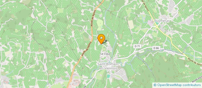 localisation de l'entreprise MONSIEUR MIGUEL PICAZO  SAINT-ROMAIN-EN-VIENNOIS