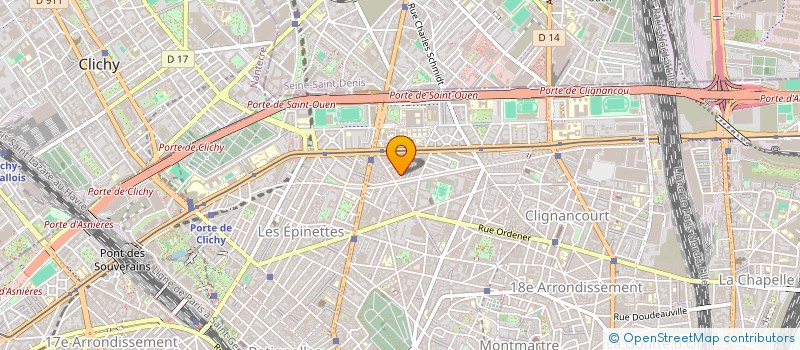 localisation de l'entreprise MONSIEUR MIGUEL PINTO VICTORINO  PARIS