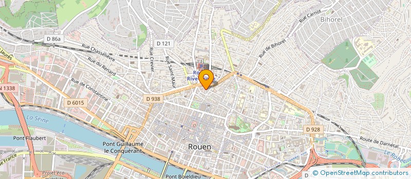 localisation de l'entreprise MONSIEUR MIGUEL PRATES-SILVA  ROUEN