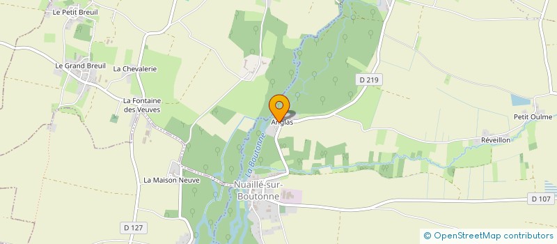 localisation de l'entreprise MONSIEUR MIGUEL PROVOST  RIVES-DE-BOUTONNE