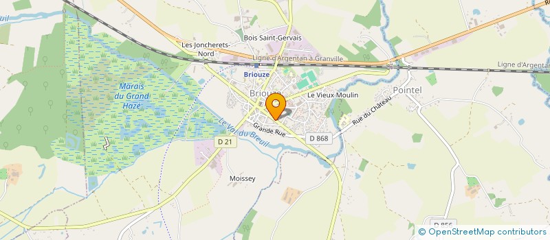 localisation de l'entreprise MONSIEUR MIGUEL REVERT à BRIOUZE