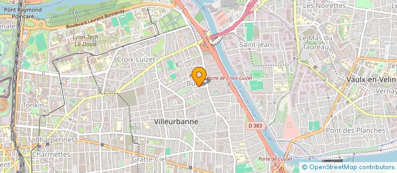 localisation de l'entreprise MONSIEUR MIGUEL RIBEIRO BENTO FERREIRA  VILLEURBANNE