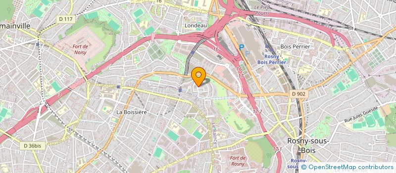 localisation de l'entreprise MONSIEUR MIGUEL RIBEIRO DE SOUSA à ROSNY-SOUS-BOIS