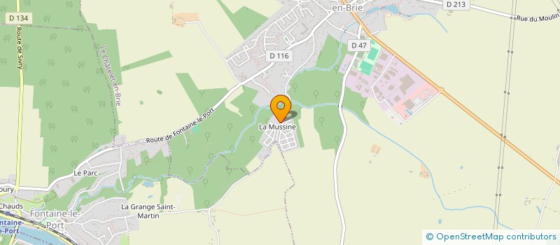 localisation de l'entreprise MONSIEUR MIGUEL ROBERT  LE CHATELET-EN-BRIE