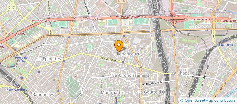 localisation de l'entreprise MONSIEUR MIGUEL RODRIGUEZ MARIN  PARIS