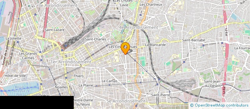 localisation de l'entreprise MONSIEUR MIGUEL ROTENBERG à MARSEILLE