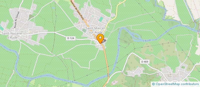 localisation de l'entreprise MONSIEUR MIGUEL RUBIO  SAINT-MARCEL-SUR-AUDE