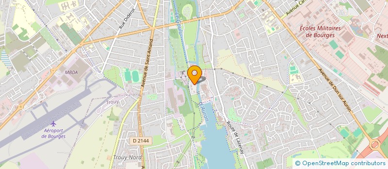 localisation de l'entreprise MONSIEUR MIGUEL SAMOT  BOURGES