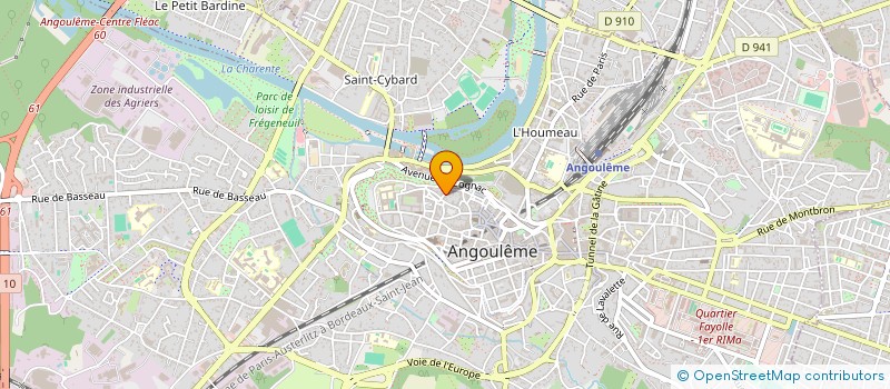 localisation de l'entreprise MONSIEUR MIGUEL SANCHEZ à ANGOULEME