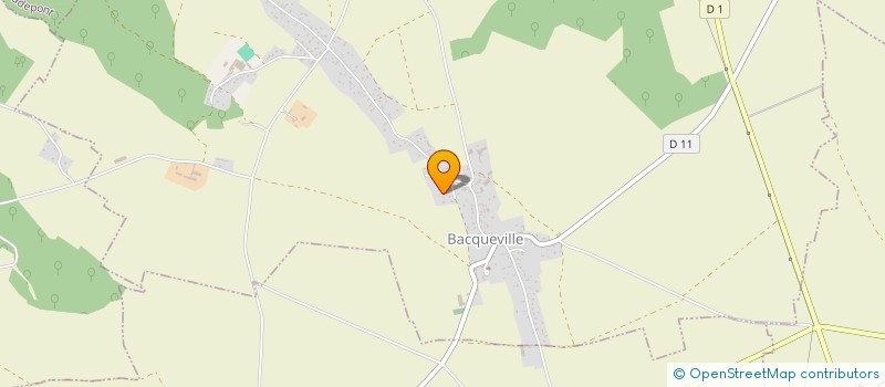 localisation de l'entreprise MONSIEUR MIGUEL SERVO  BACQUEVILLE