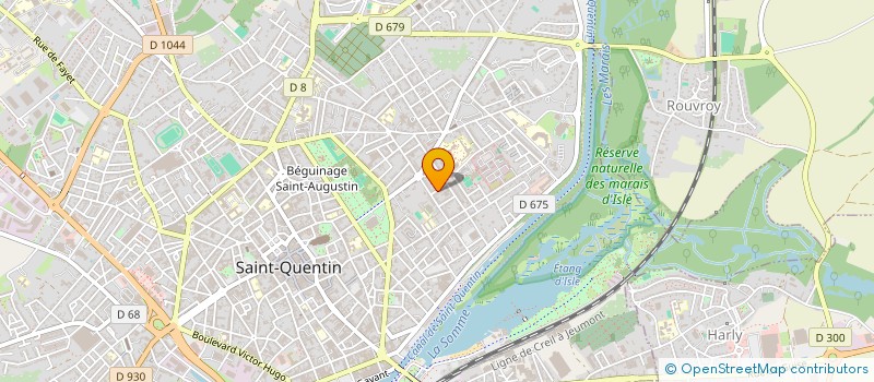 localisation de l'entreprise MONSIEUR MIGUEL SOUSA à SAINT-QUENTIN