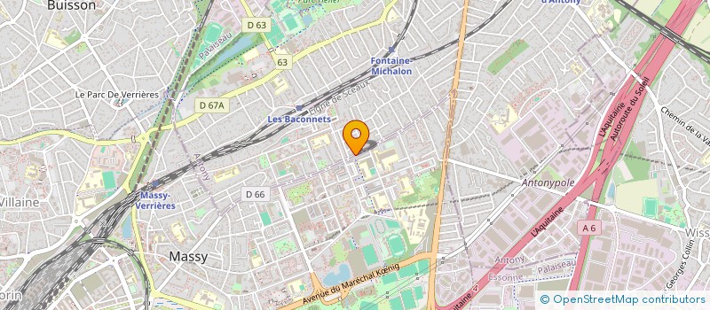 localisation de l'entreprise MONSIEUR MIGUEL SOUSA RIBEIRO à ANTONY