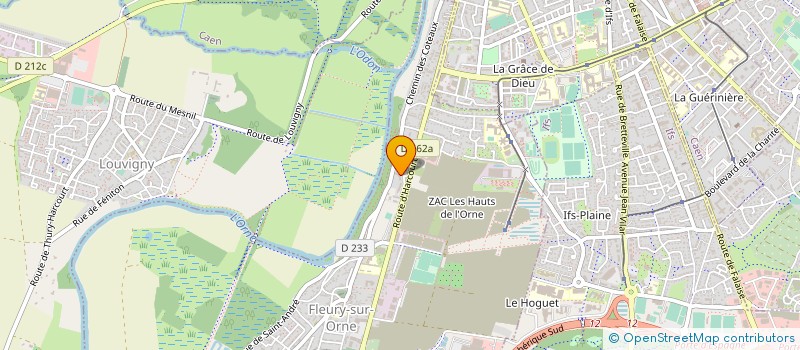 localisation de l'entreprise MONSIEUR MIGUEL THOREL  COLOMBY-ANGUERNY