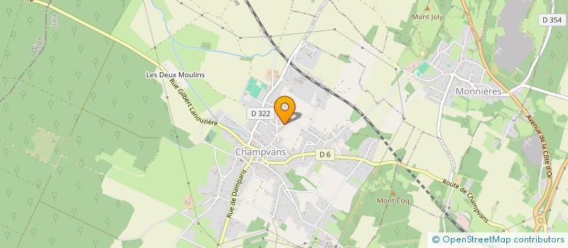 localisation de l'entreprise MONSIEUR MIGUEL VALIZELOS DA EIRA  CHAMPVANS