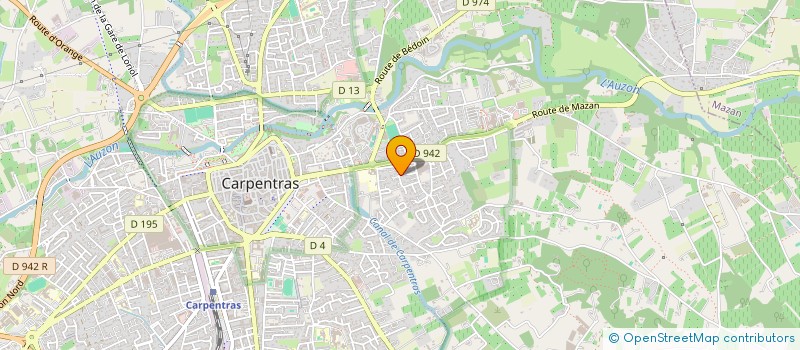 localisation de l'entreprise MONSIEUR MIGUEL VARO à CARPENTRAS