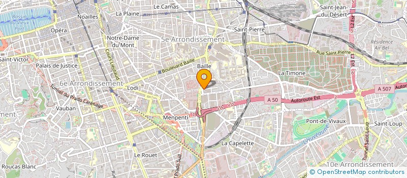 localisation de l'entreprise MONSIEUR MIHAELA CENUSE à MARSEILLE