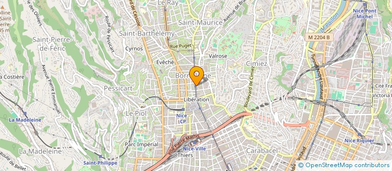 localisation de l'entreprise MONSIEUR MIHAI AMARIOARE à NICE