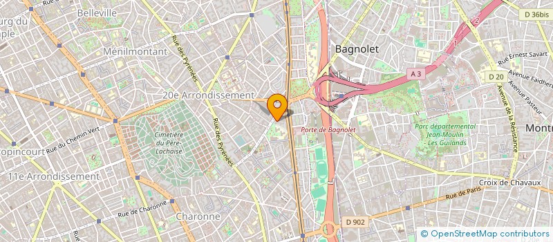 localisation de l'entreprise MONSIEUR MIHAI BATIN  PARIS