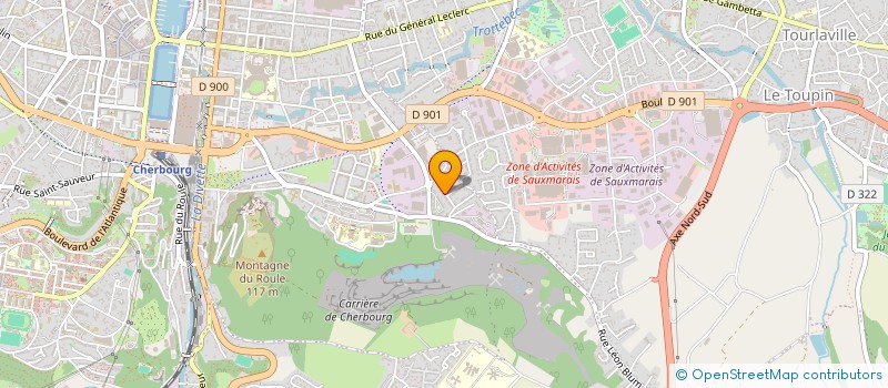 localisation de l'entreprise MONSIEUR MIHAI-DANUT ION  CHERBOURG-EN-COTENTIN