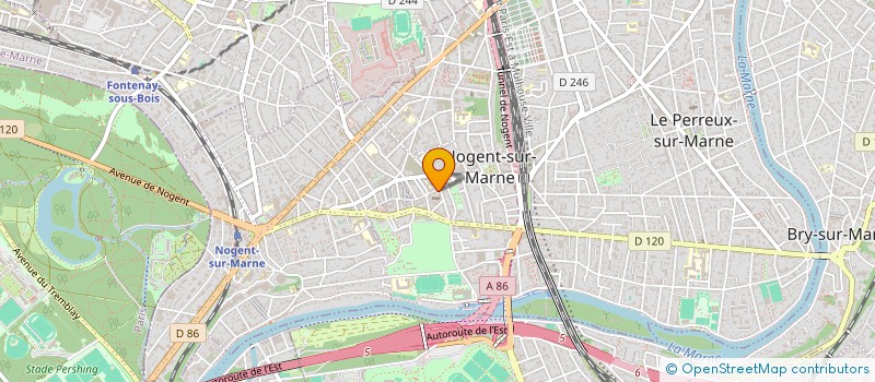 localisation de l'entreprise MONSIEUR MIHAI DOGARU  NOGENT-SUR-MARNE