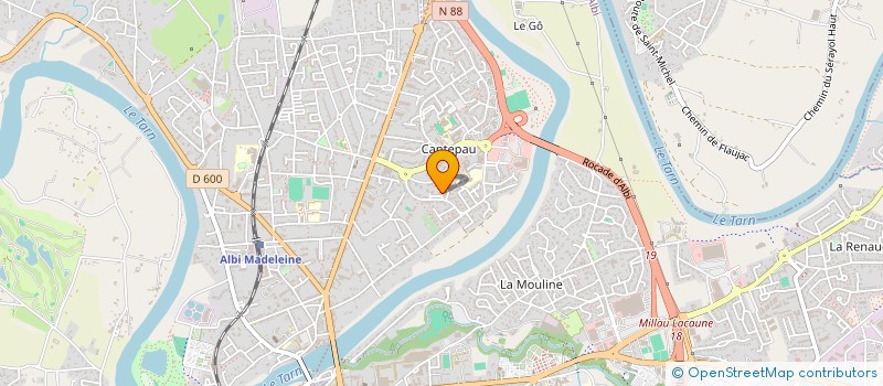 localisation de l'entreprise MONSIEUR MIHAI DUMITRU à ALBI
