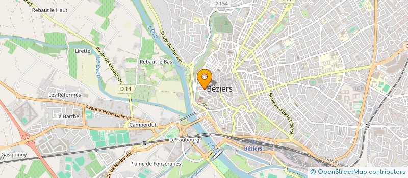 localisation de l'entreprise MONSIEUR MIHAI ENACHE  BEZIERS