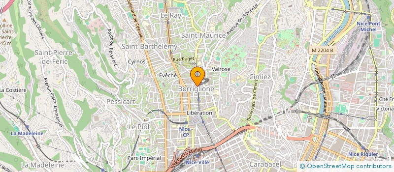 localisation de l'entreprise MONSIEUR MIHAI GILCA à NICE