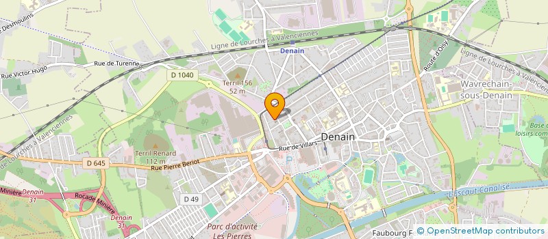 localisation de l'entreprise MONSIEUR MIHAI GRIGORAS  DENAIN