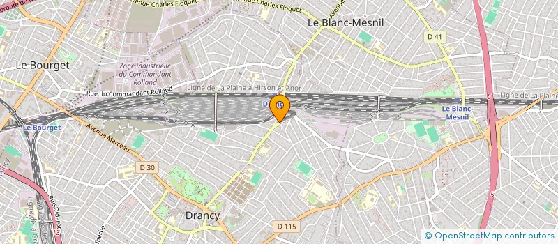 localisation de l'entreprise MONSIEUR MIHAI GUIVAN  DRANCY