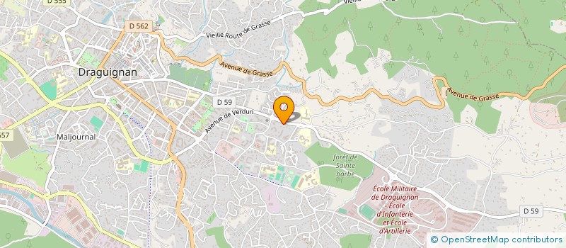 localisation de l'entreprise MONSIEUR MIHAI-HORATIU DRAGU  DRAGUIGNAN