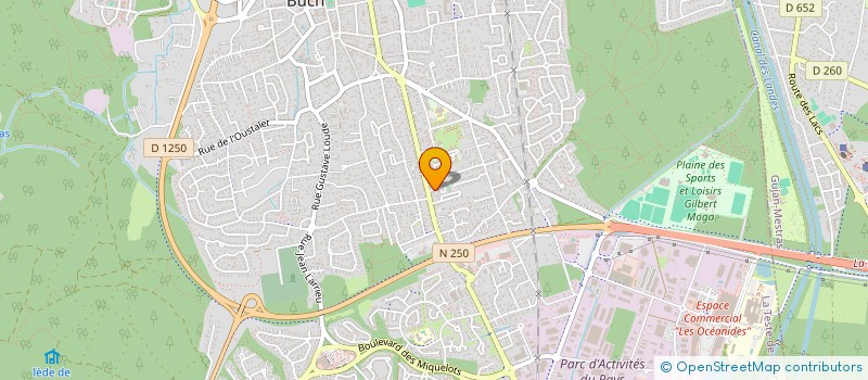 localisation de l'entreprise MONSIEUR MIHAI MACOVEI  LA TESTE-DE-BUCH