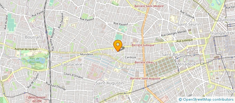 localisation de l'entreprise MONSIEUR MIHAI MARDARE  BORDEAUX