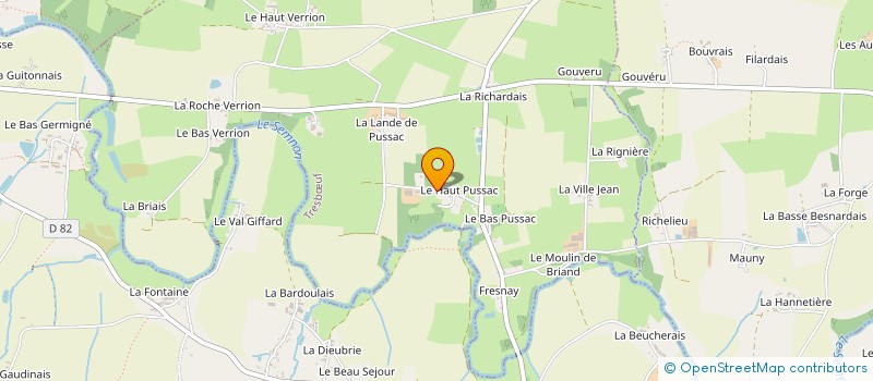 localisation de l'entreprise MONSIEUR MIHAI MEDVETCHII  TRESBUF