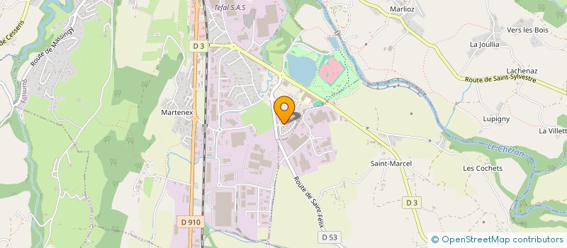 localisation de l'entreprise MONSIEUR MIHAI MIHAICEANU  RUMILLY