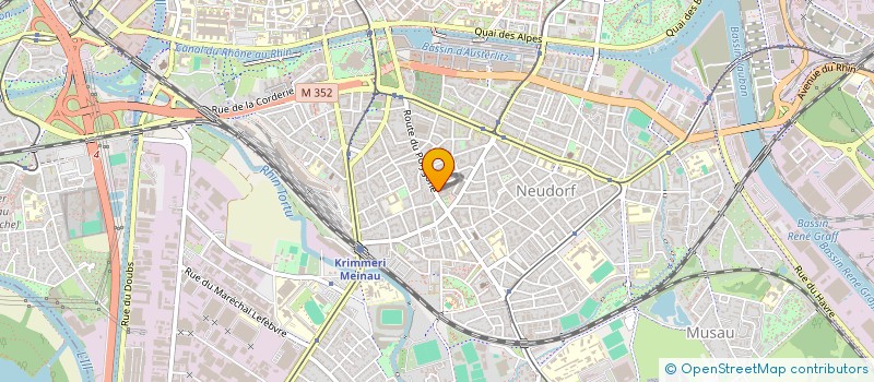 localisation de l'entreprise MONSIEUR MIHAI MOALE à STRASBOURG