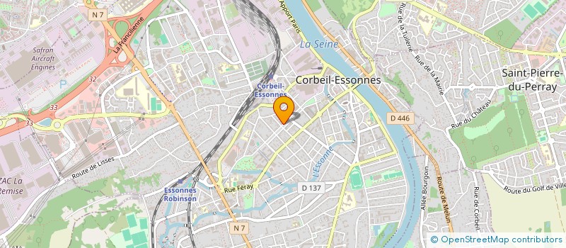 localisation de l'entreprise MONSIEUR MIHAI NISTOR IEREMIE  CORBEIL-ESSONNES