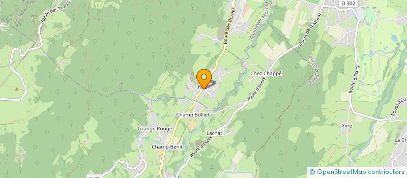 localisation de l'entreprise MONSIEUR MIHAI RAFI  MONNETIER-MORNEX