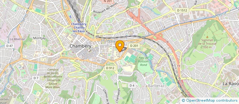 localisation de l'entreprise MONSIEUR MIHAI SANTA  CHAMBERY