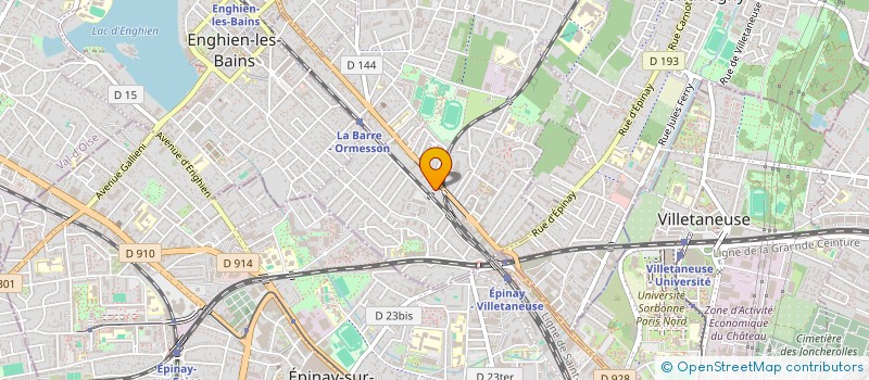 localisation de l'entreprise MONSIEUR MIHAI SAS  DEUIL-LA-BARRE