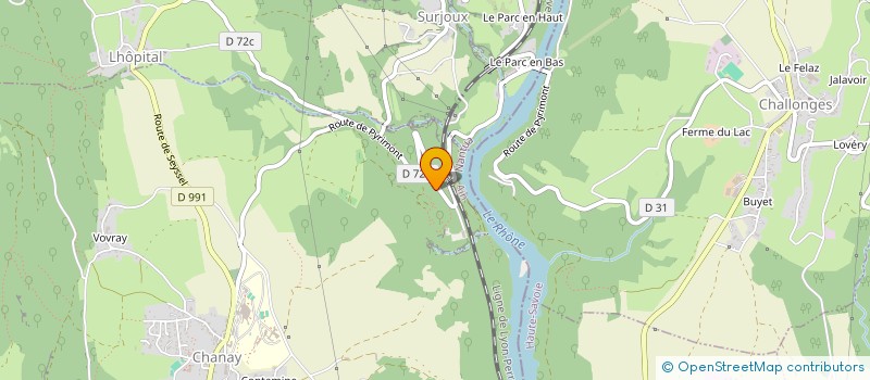 localisation de l'entreprise MONSIEUR MIHAI STAMA  SURJOUX-LHOPITAL