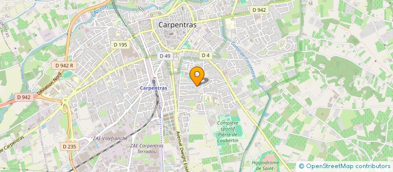 localisation de l'entreprise MONSIEUR MIHAI STEMPEL  CARPENTRAS