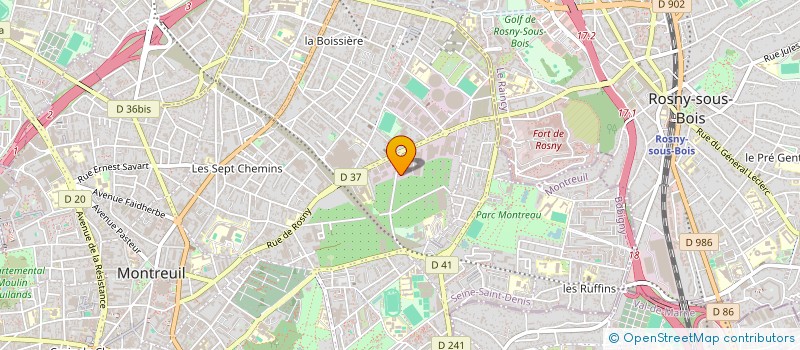 localisation de l'entreprise MONSIEUR MIHAI TRAISTARU à MONTREUIL