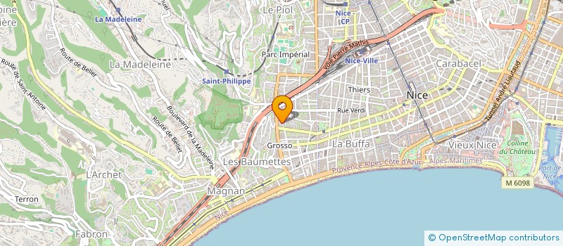 localisation de l'entreprise MONSIEUR MIHAI VISAN  NICE